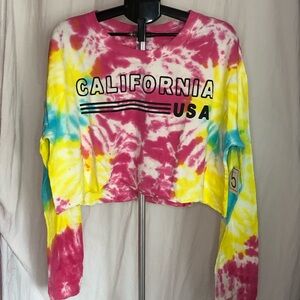 Tie dye crop top